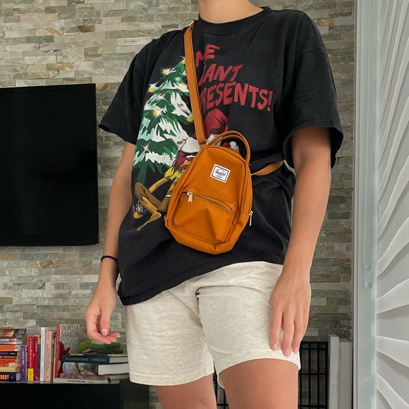 Hershel mini crossbody Buckthorn brown bag - Picture 3 of 13